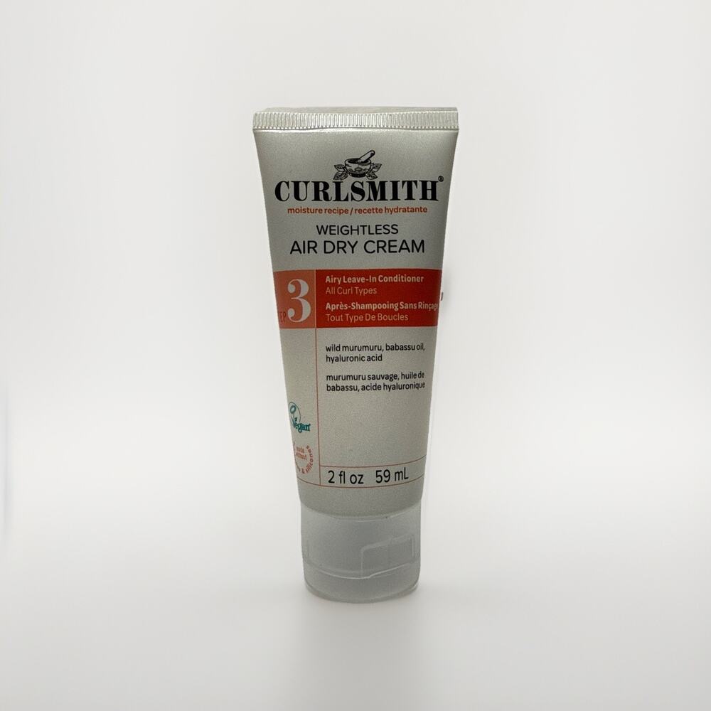 Curlsmith Authentic Mini Weightless Air-Dry Leave-in Conditioning Cream 2 oz